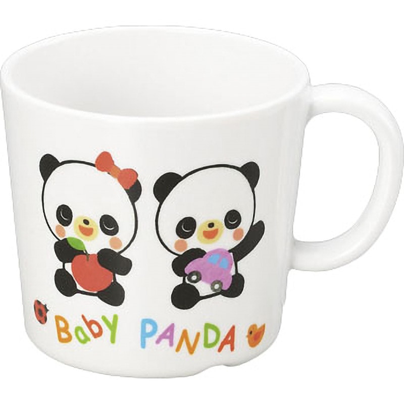 PA-15 メラミンお子様食器「赤ちゃんパンダ」片手コップ 千羽鶴印 