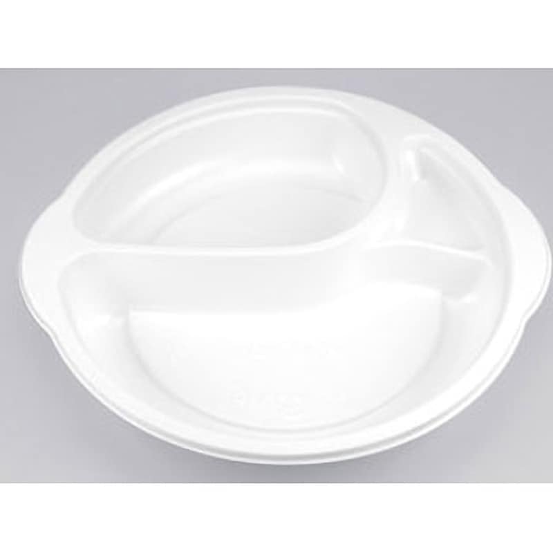 BFカレー内10ホワイト本体 BFカレー皿 シーピー化成 本体  1ケース(50枚×8袋)