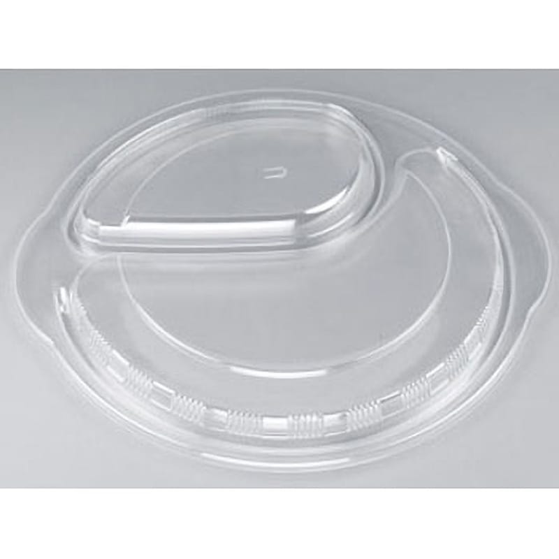 BFカレー内10嵌合蓋 U字穴 BFカレー皿 シーピー化成 商品タイプ蓋  1ケース(50枚×8袋)