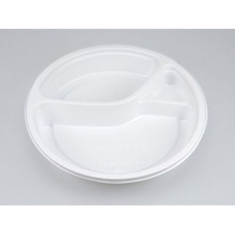 BFカレー内8-1ホワイト本体 BFカレー皿 シーピー化成 本体  1ケース(50枚×8袋)