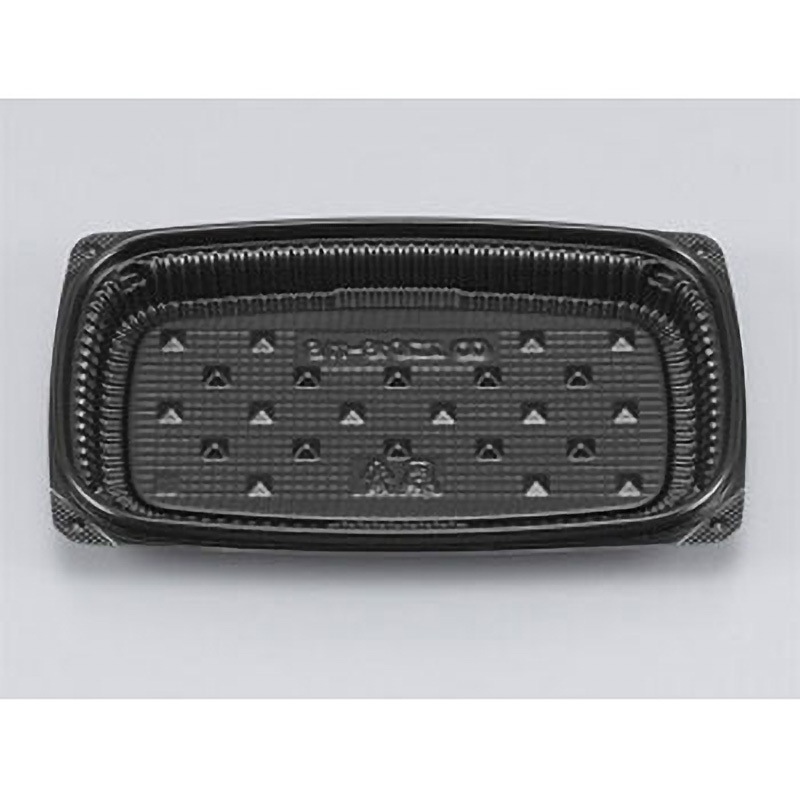 BFエコD18-11B 惣菜容器 エコD シーピー化成 黒色  1ケース(50枚×30袋)