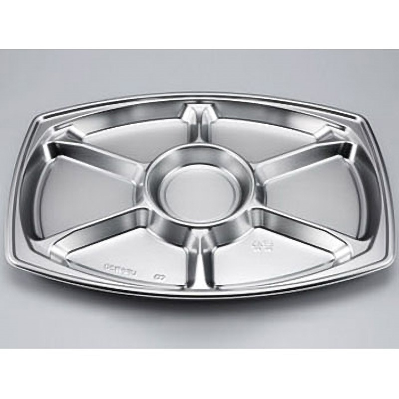 UF小判50 パーティ皿 シーピー化成 本体  1ケース(10枚×10袋)