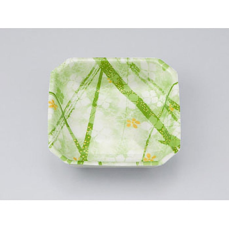 15 トレー V-惣菜 よつば シーピー化成 深 よつば緑  1ケース(50枚×60袋)