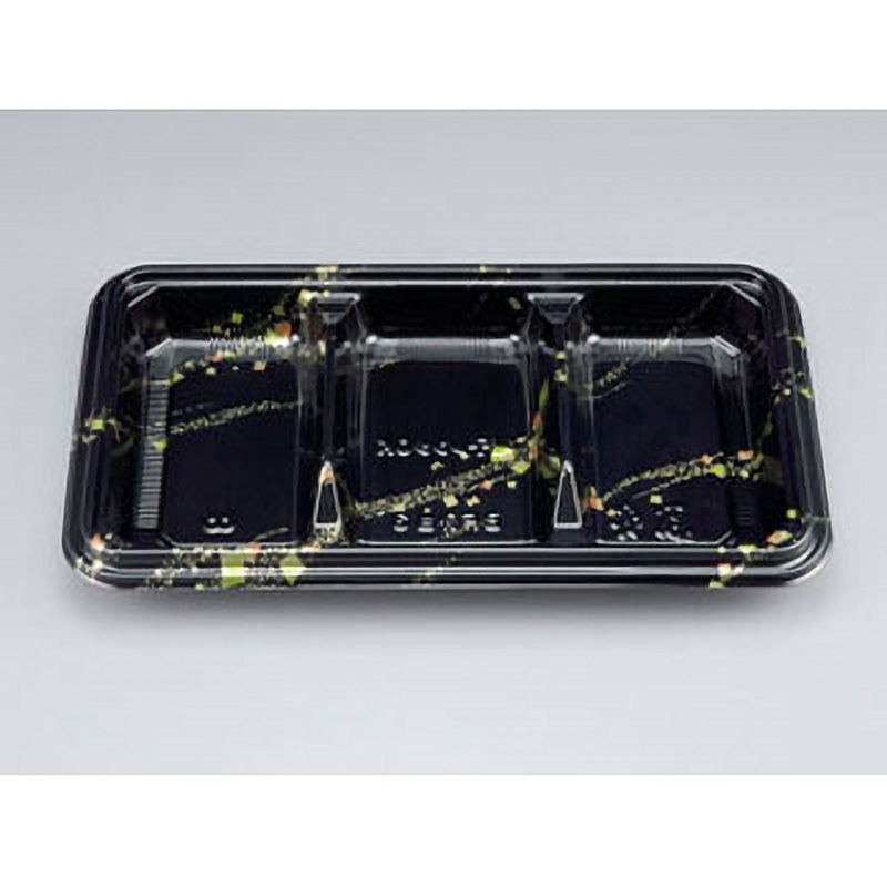 3 BF弁当  本体 シーピー化成 金の舞  1ケース(50枚×16袋)