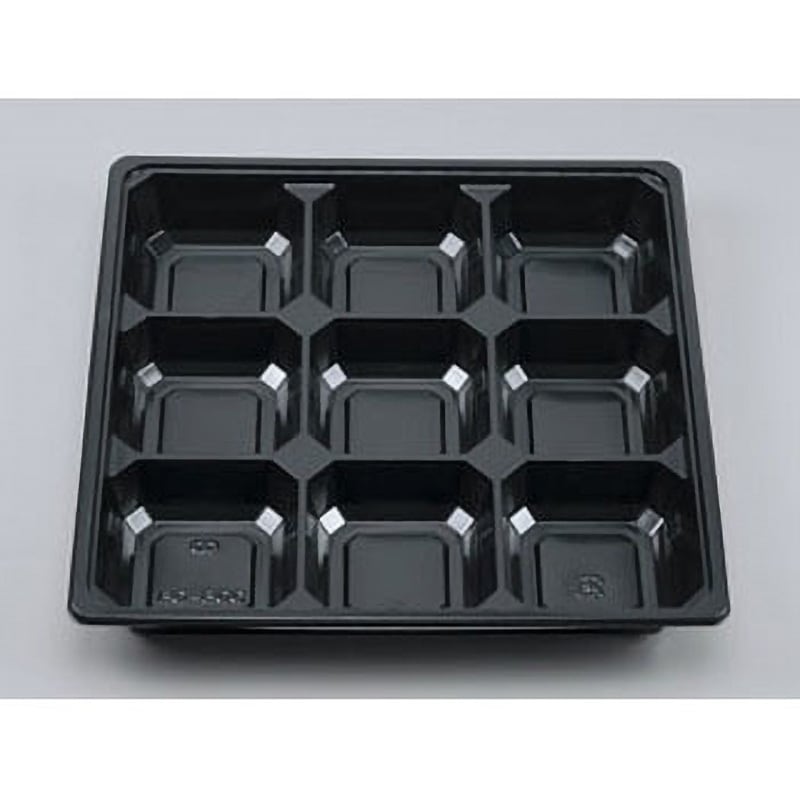 80-80C BOX 中仕切 シーピー化成 黒色  1ケース(50枚×6袋) 80-80C 8,626円