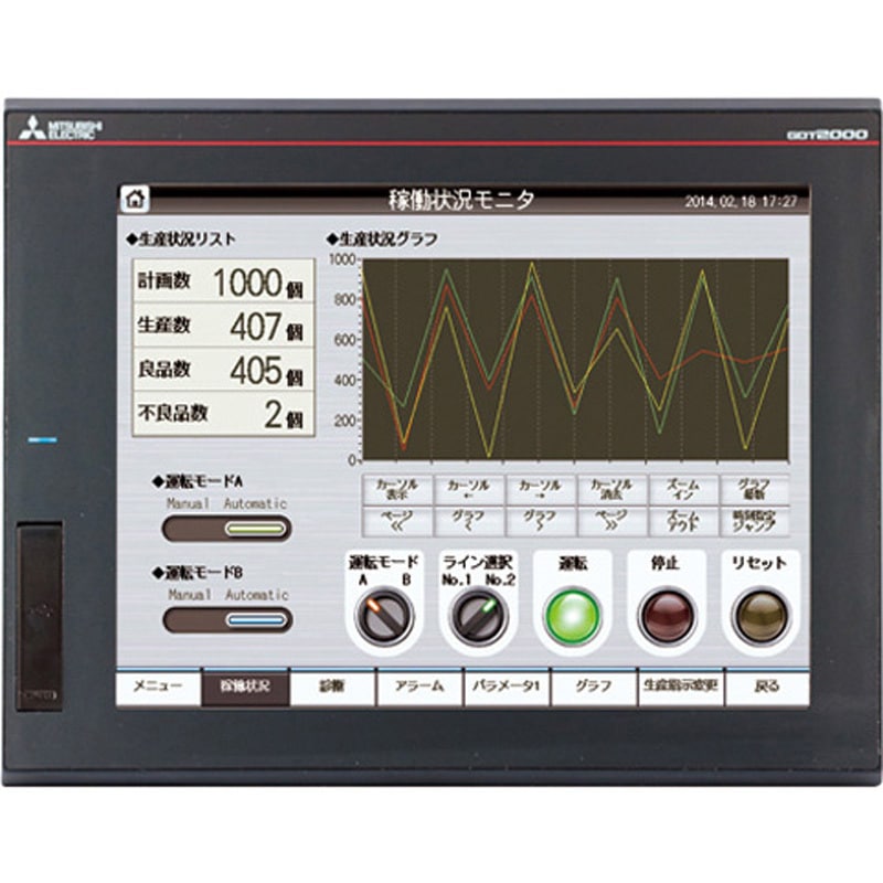 【現状渡し】三菱電機 タッチパネル GOT2000　GT2512-STBD GT2512-STBD グラフィックオペレーションターミナル GOT2000シリーズ