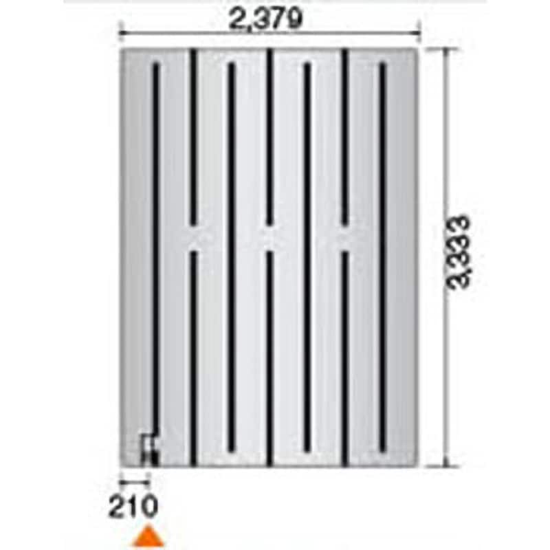 KNS3324C-A エクセルソーレ45小根太付温水マット 三菱ケミカルインフラテック 1枚 KNS3324C-A