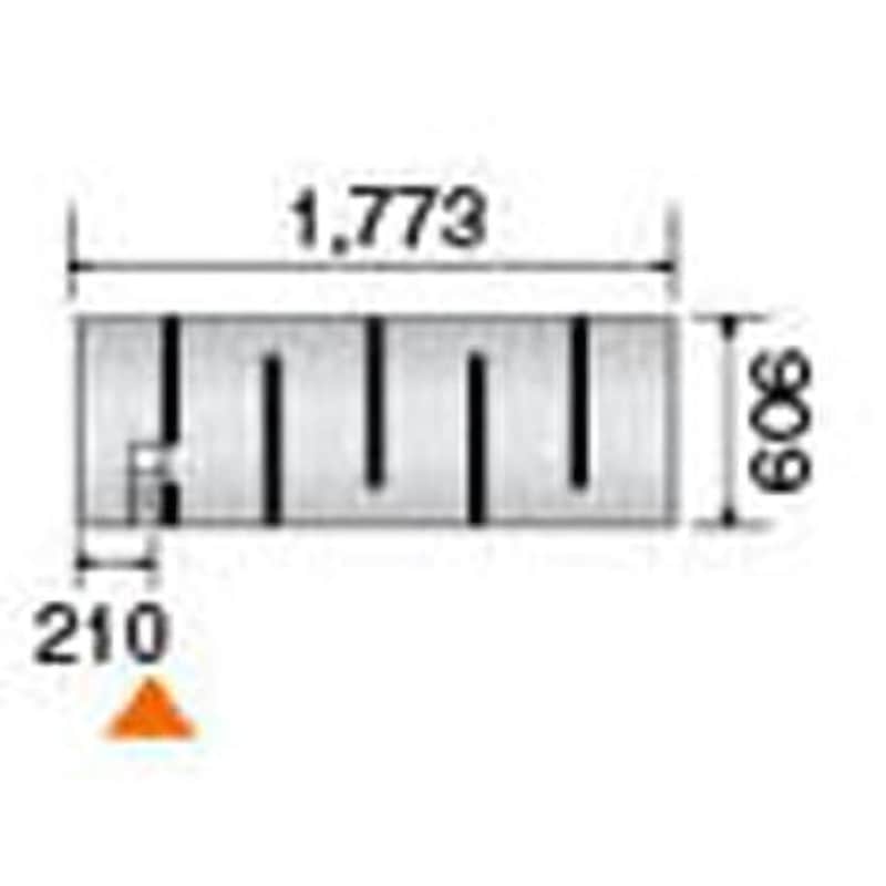 KNS0618S-A エクセルソーレ45小根太付温水マット 三菱ケミカルインフラテック 1枚 KNS0618S-A