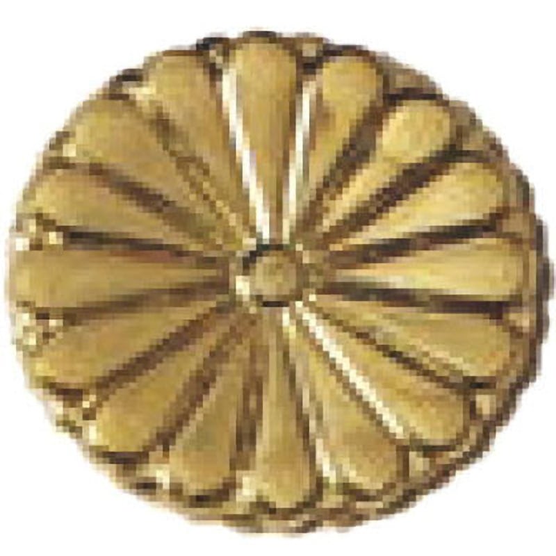 額縁　菊の御紋入 6334 叙勲額用 菊紋 1個 福井金属工芸 【通販モノタロウ】