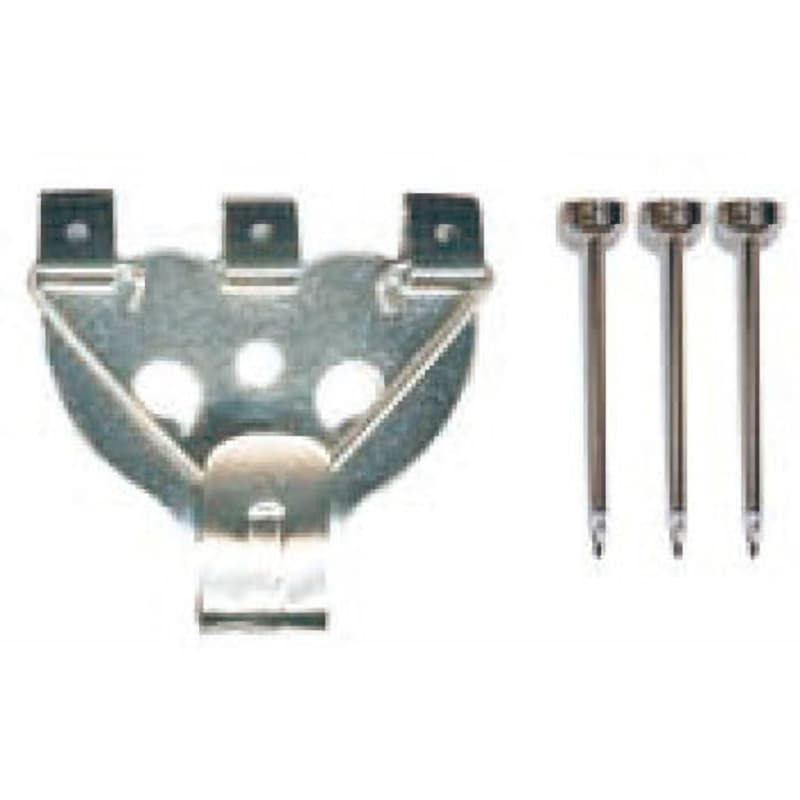 S-4041 セフティXフック 鉄 福井金属工芸 クロームメッキ色  1箱(50個) S-4041 9,346円