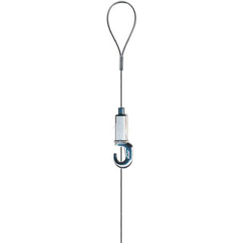 F-0148 ミニワイヤー自在 福井金属工芸 安全荷重10kg 径1mm長さ0.5m 1