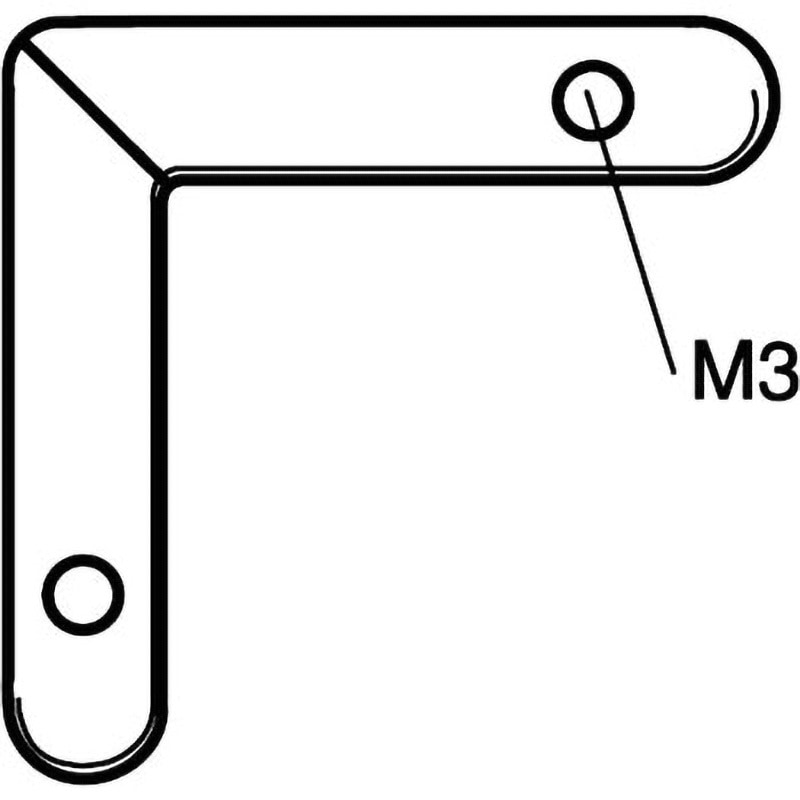 6331 額用コーナー金具 1箱(1000個) 福井金属工芸 【通販モノタロウ】