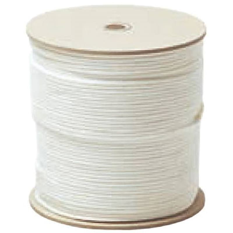 6511 丸ひも 金剛打ち 福井金属工芸 白色  1巻
