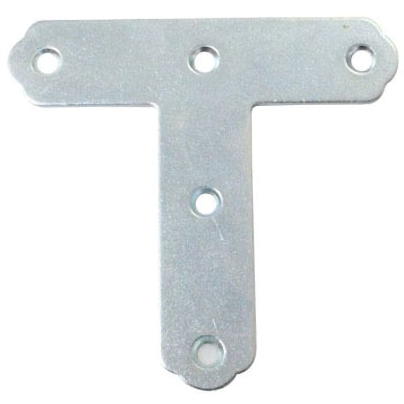 6282 T型金具 鉄 福井金属工芸 ユニクロ色