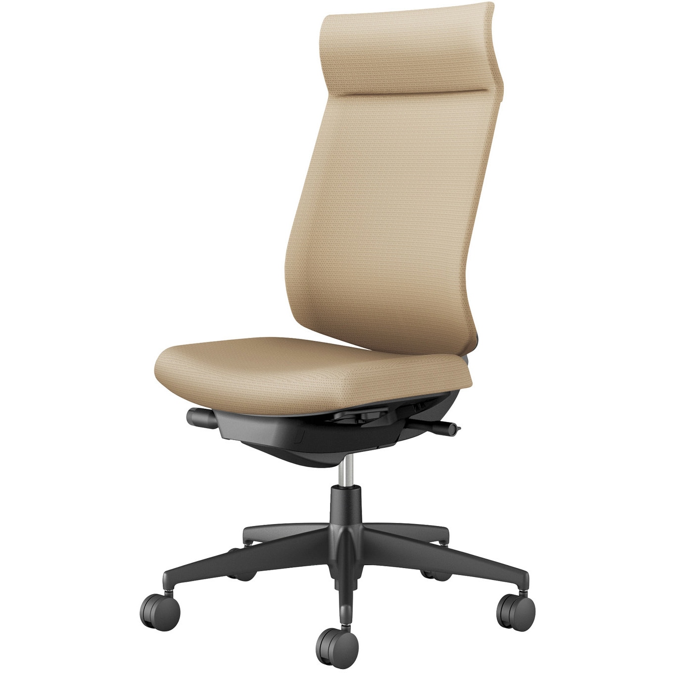 C06-B402CU-BKG41K1 オフィスチェア ウィザード4 アディショナルバッグ(配送・組立サービス付き) コクヨ ランバーサポートあり ポリウレタン巻きキャスター 肘なし ブラック   C06-B402CU-BKG41K1