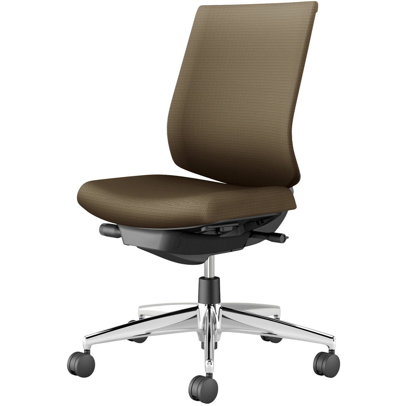 C06-P102CW-BKG4M61 オフィスチェア ウィザード4 ローバック(配送・組立サービス付き) コクヨ ランバーサポートあり ナイロンキャスター 肘なし ブラック   C06-P102CW-BKG4M61