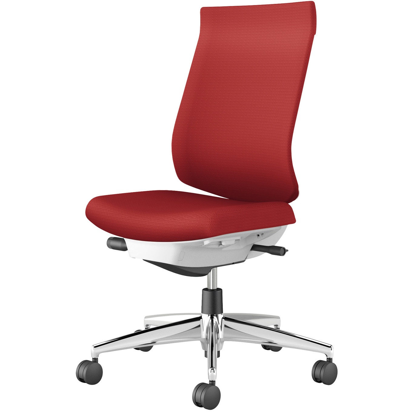 C06-P202CW-E1G4A81 オフィスチェア ウィザード4 ハイバック(配送・組立サービス付き) コクヨ ランバーサポートあり ナイロンキャスター 肘なし ホワイトグレー   C06-P202CW-E1G4A81