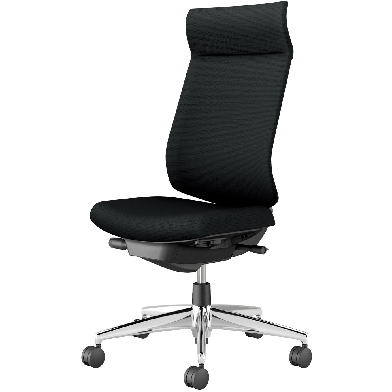 C06-P402CU-BKG4B61 オフィスチェア ウィザード4 アディショナルバッグ(配送・組立サービス付き) コクヨ ランバーサポートあり ポリウレタン巻きキャスター 肘なし ブラック   C06-P402CU-BKG4B61