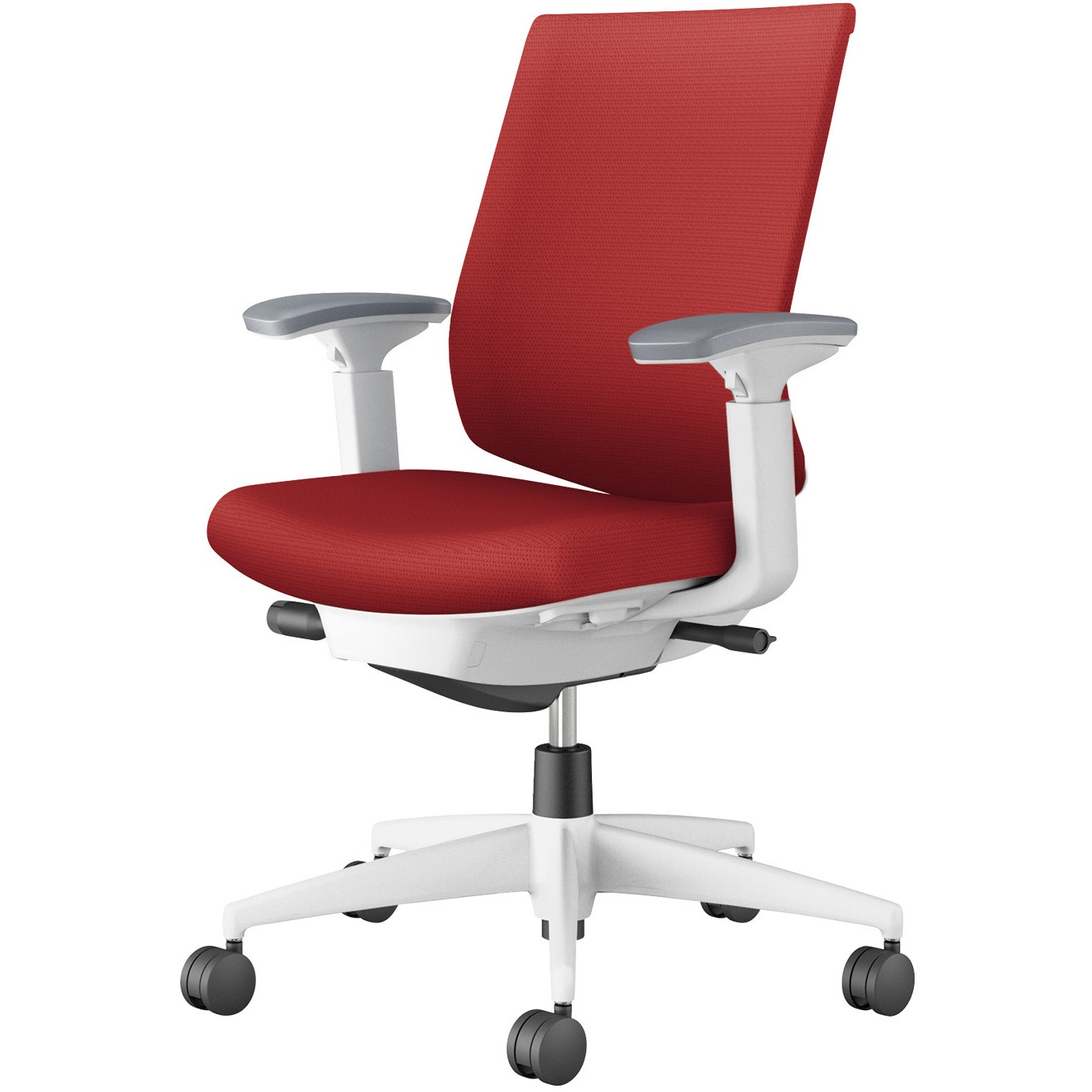 C06-W132CW-E1G4A81 オフィスチェア ウィザード4 ローバック(配送・組立サービス付き) コクヨ ナイロンキャスター ランバーサポートあり 可動肘   C06-W132CW-E1G4A81