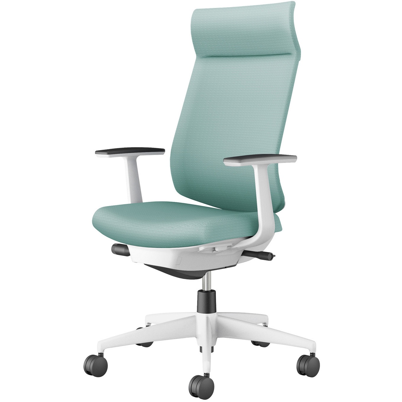 C06-W412CW-E1G4391 オフィスチェア ウィザード4 アディショナルバッグ(配送・組立サービス付き) コクヨ ナイロンキャスター ランバーサポートあり T型肘   C06-W412CW-E1G4391