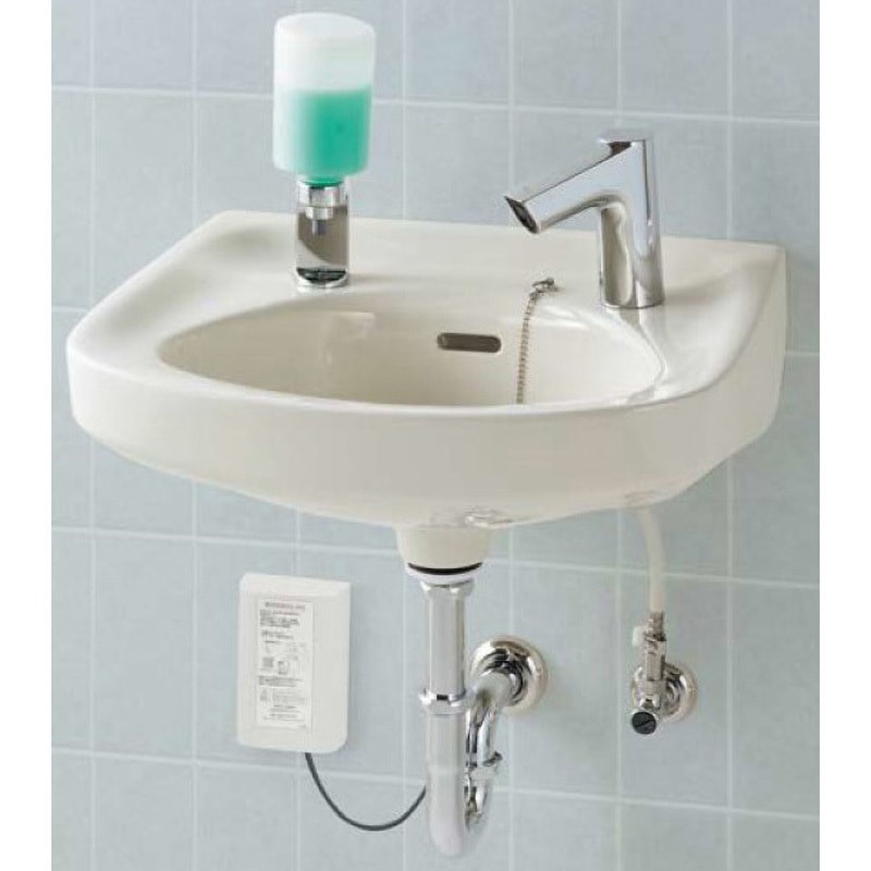 AM-340CD 乾電池式自動水栓オートマージュ 台つきタイプ INAX