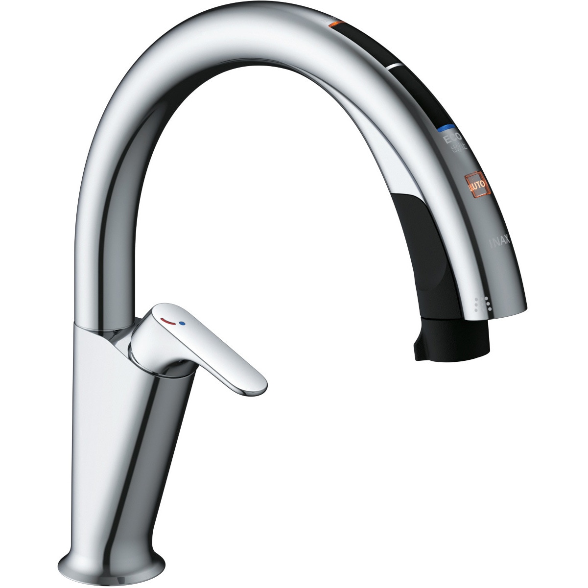 キッチン用タッチレス水栓 ナビッシュハンズフリー(エコセンサー付