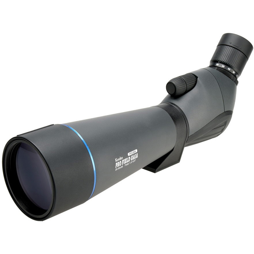 PFG-60A フィールドスコープ80mm口径傾斜型 スマホ撮影アダプター付き Kenko(ケンコートキナー) 倍率20～60倍ズーム