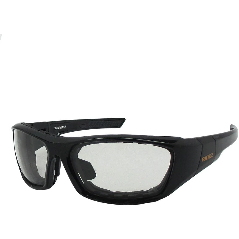 RS7125 BK/SM 調光レンズ バイクサングラス 黒 1個 RIDEZ(ライズ