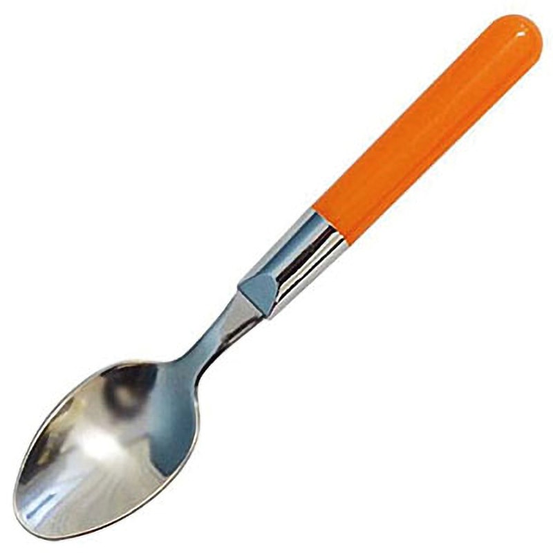 B-1507 スウィートカラー スプーン パール金属 洋食器 オレンジ色