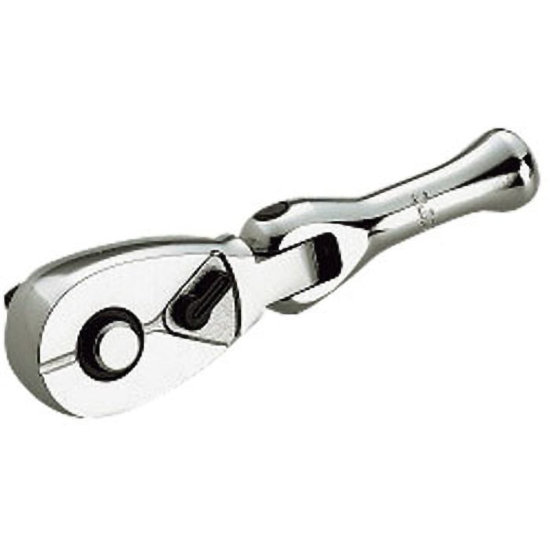 BRC3FS-S 9．5sq．コンパクトフレックスショートラチェットハンドル 1丁 KTC 【通販モノタロウ】