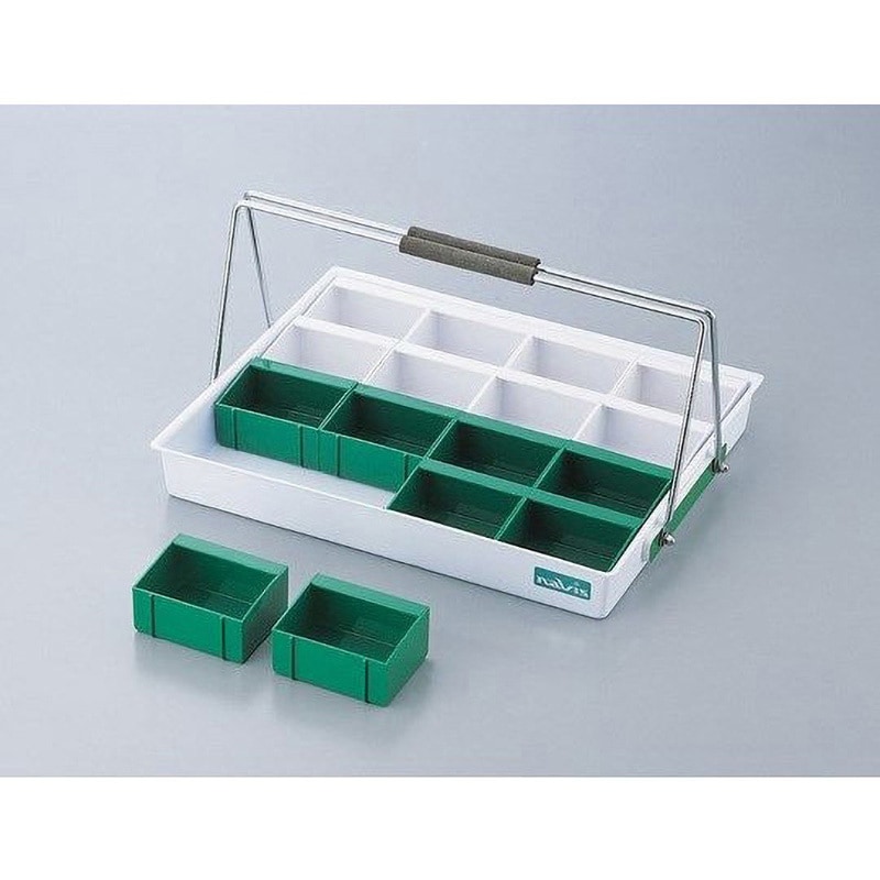 NS-16R(16人用) 散薬用トレー 16人用 1個 ナビス(アズワン) 【通販モノタロウ】