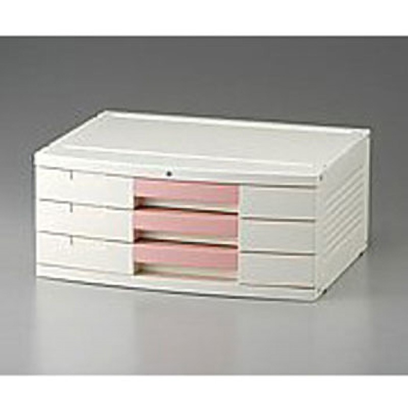 306H トレイBOX(鍵付) ナビス(アズワン) 1個 306H