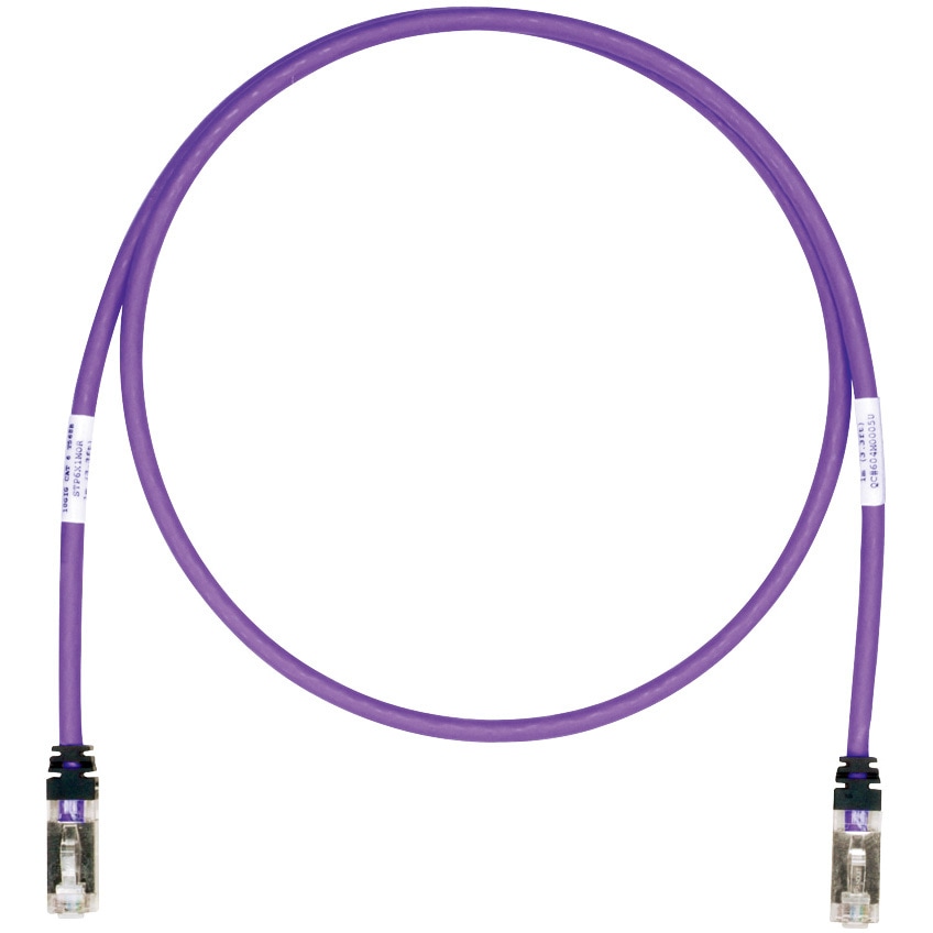 STP6X20MVL シールドLANケーブル(カテゴリ6、6a対応・両端シールドコネクタ付) PANDUIT(パンドウイット) 全長20m 1本 STP6X20MVL