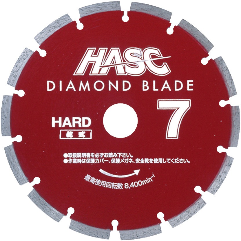 HD-7 ダイヤモンドブレード 乾式 MEIHO(ワキタ) 外径180mm穴径25.4mm  HD-7 8,345円