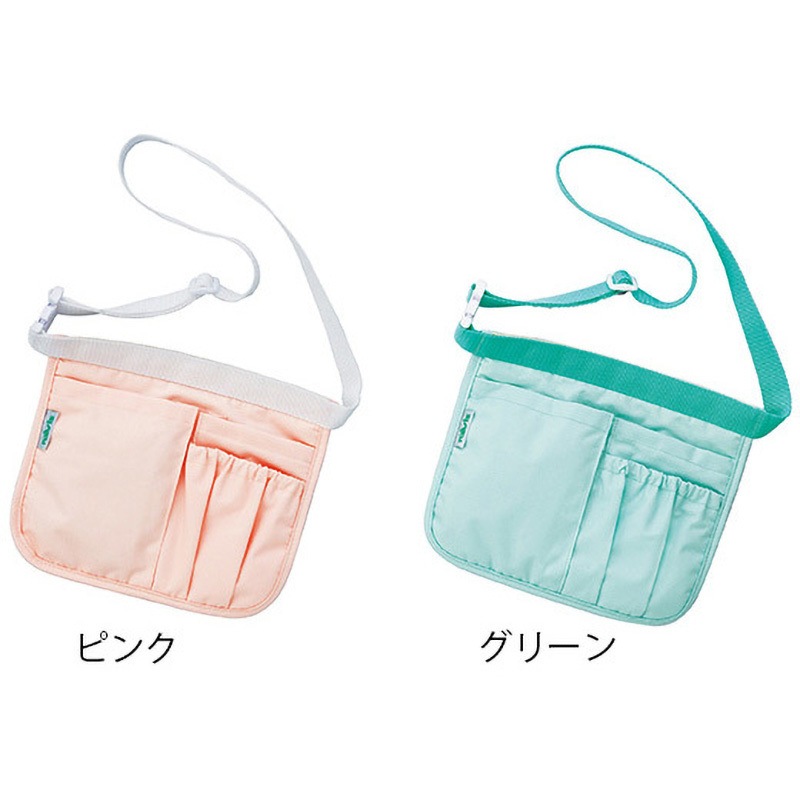 Na＋H エヌエープラスエイチ ミニタリーナース ワンピース ヒップポーチ付 NP-GN ナースポーチ 1個 ナビス(アズワン) 【通販モノタロウ】