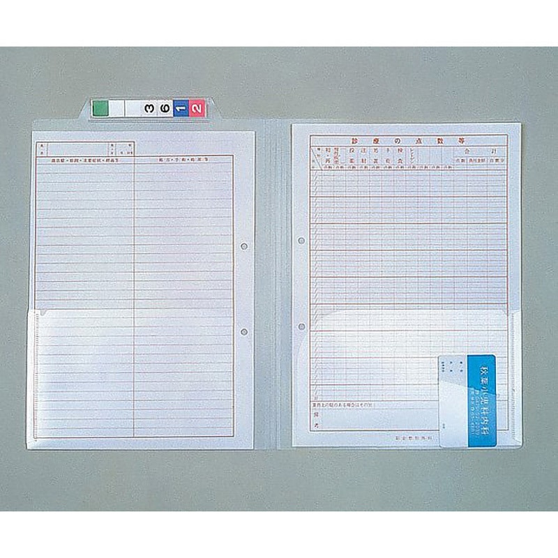 カルテフォルダー A4ヨコ 日本ホップス 【通販モノタロウ】