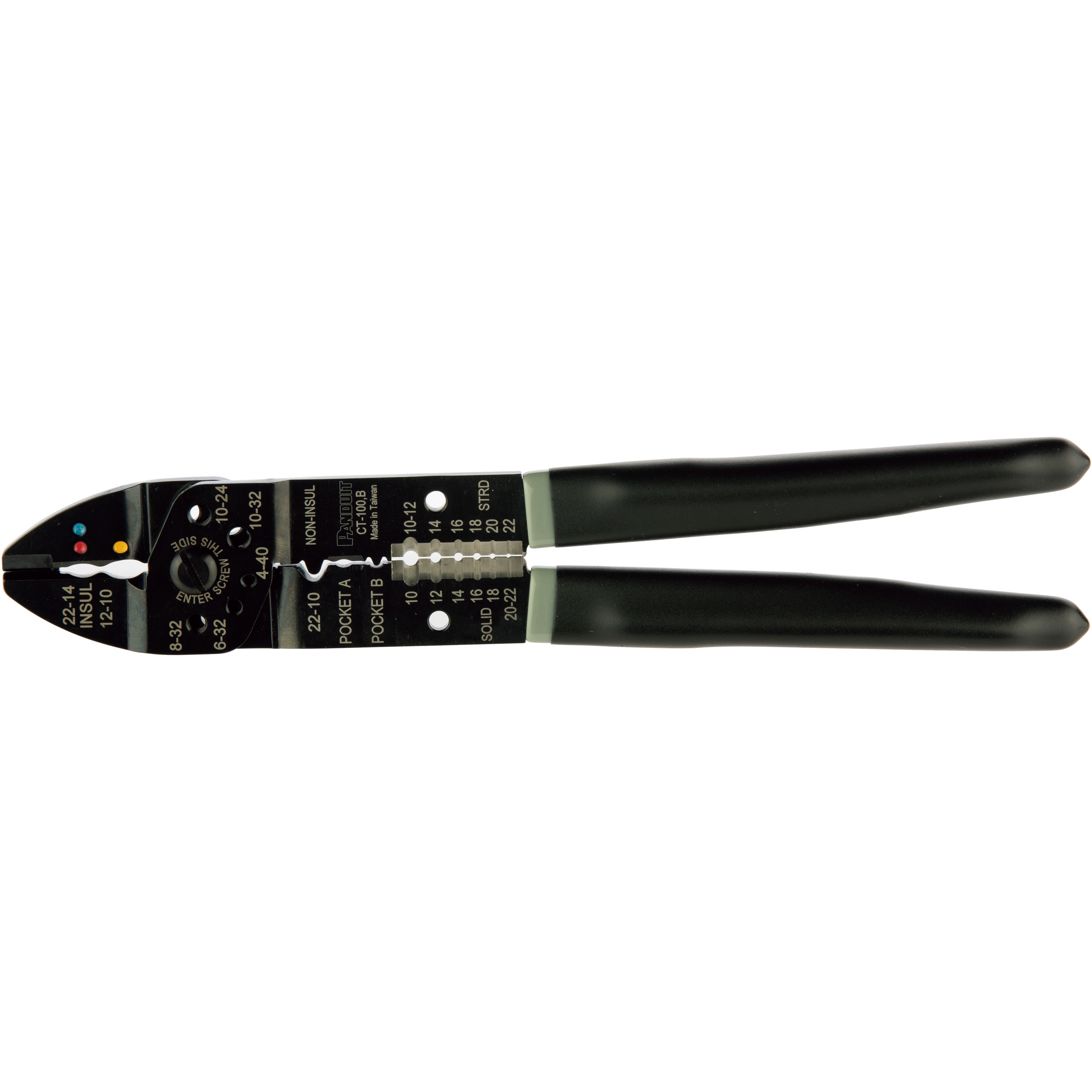 CT-100B 圧着工具(圧着端子/ディスコネクト/スプライス用) 1丁 PANDUIT(パンドウイット) 【通販モノタロウ】