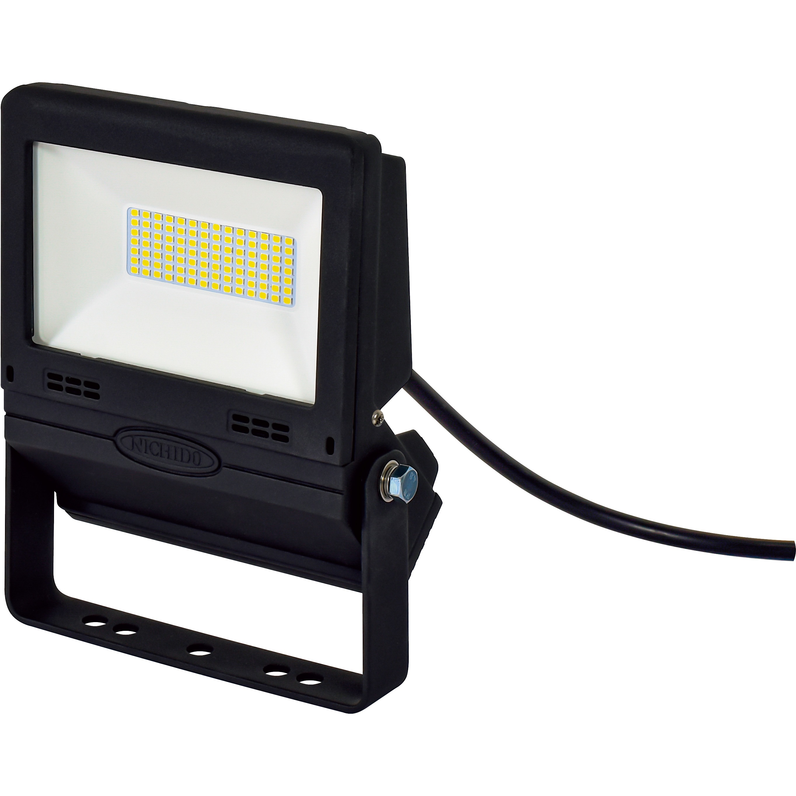 LJS-FH30D-BK-50K LED投光器 常設用フラットライト30W 日動工業 屋内 LJS-FH30D-BK-50K LED投光器 常設用フラットライト30W 日動工業 屋内