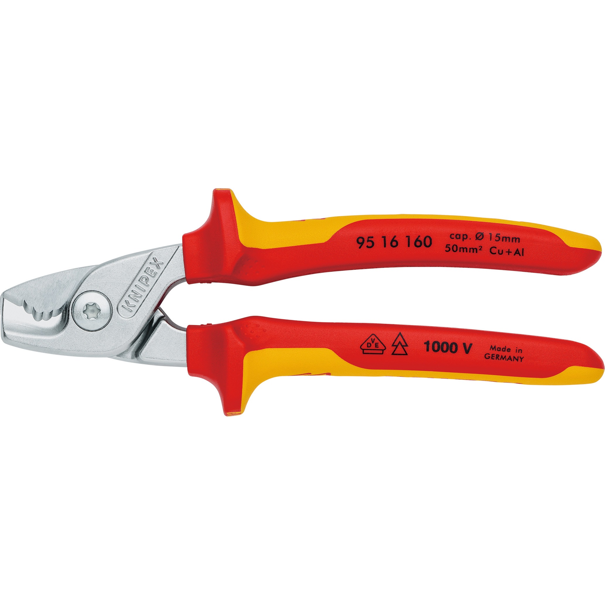 9516-160 絶縁ケーブルカッター 1丁 KNIPEX(クニペックス) 【通販モノタロウ】