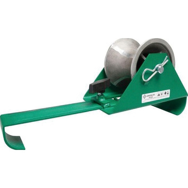 660QA クイックアジャストケーブル滑車台 Greenlee 直径(ローラー)155mm  660QA