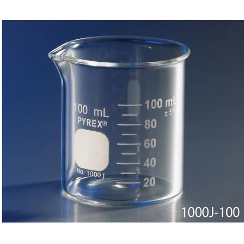 硼珪酸ガラス製ビーカー（ISOLAB）600ml 入数：10個-