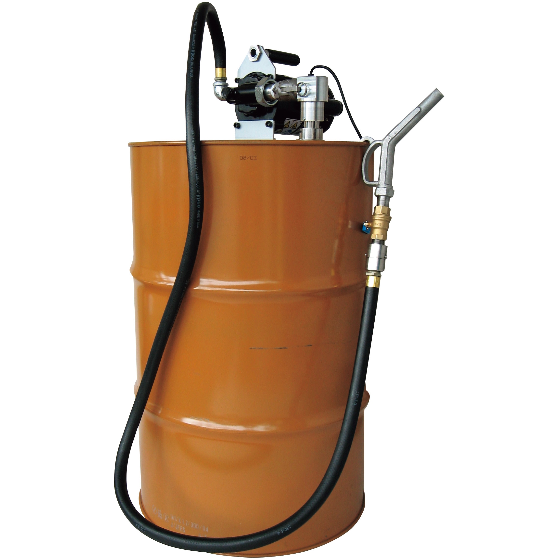 EVD-200 電動オイルポンプ(吸入パイプ・ホース付) 1台 アクアシステム 【通販モノタロウ】