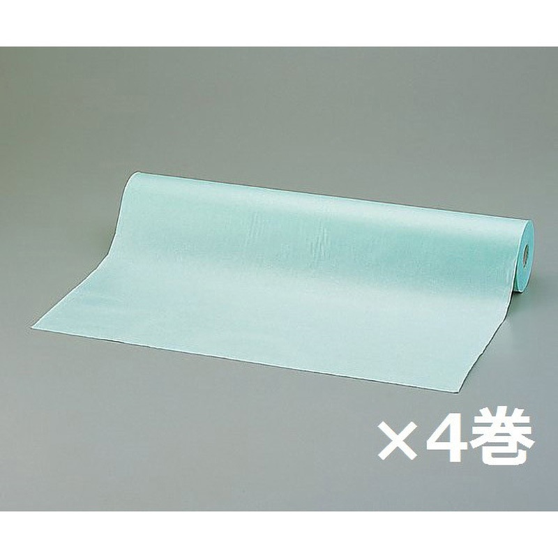 No.570 プロシェアロールシーツ プロシェア(ナビス/アズワン) 材質パルプ(クレープ紙)100% グリーン色  1式(4巻)