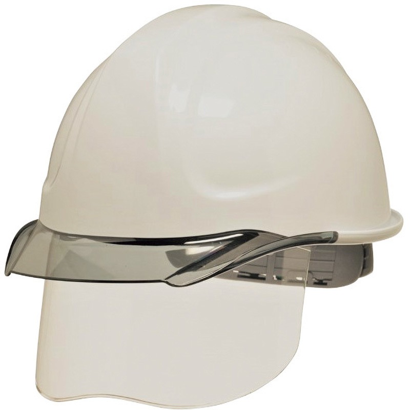 SYA-CS-HA2EM-KP-HB-W/S ヘルメット SYA-CSエアロメッシュ 遮熱(HA2内装 KP付) DICプラスチック 衝撃吸収ライナー有 遮熱ホワイト