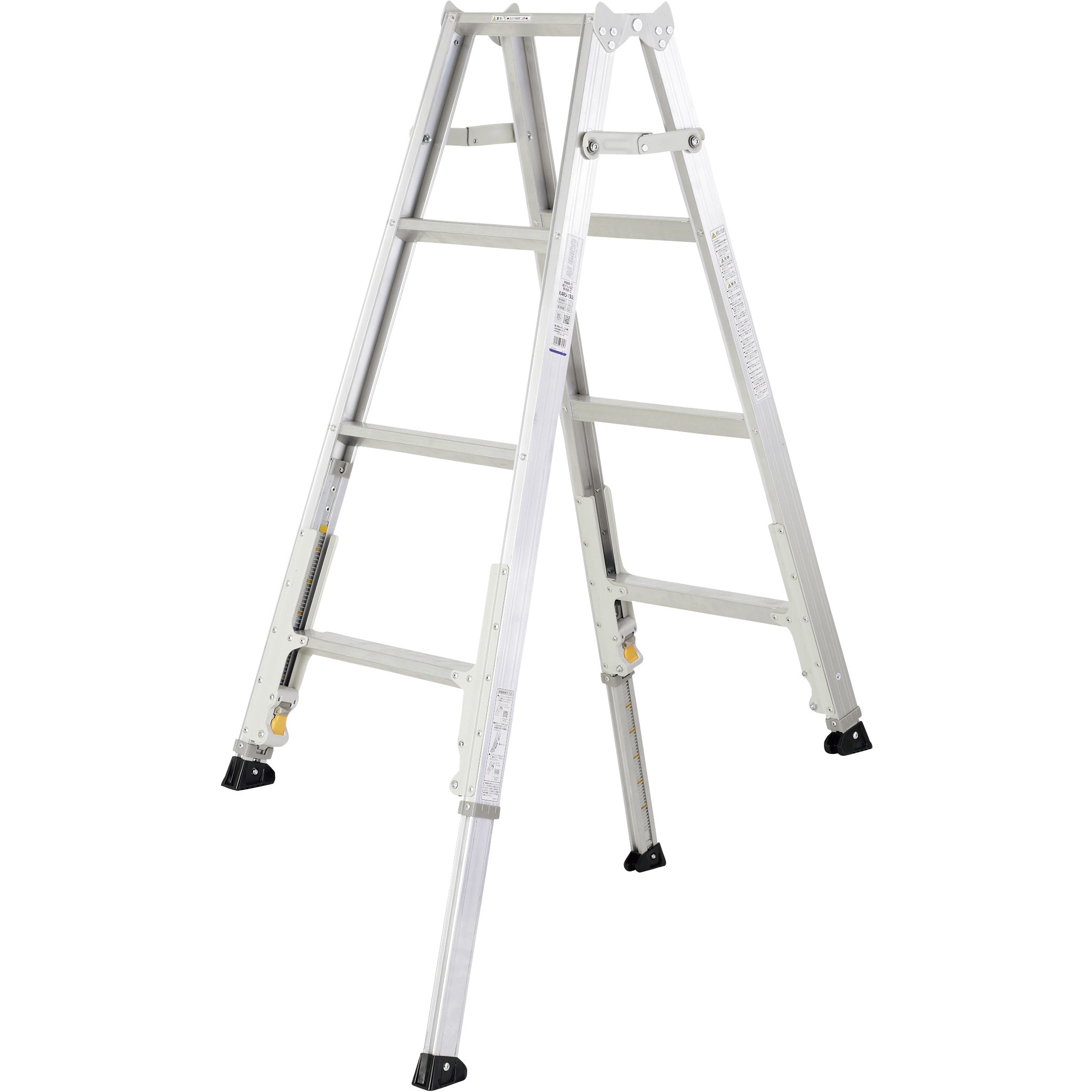 KARU150 軽量伸縮専用脚立KARU アルインコ 天板高さ1.11～1.41m踏ざん