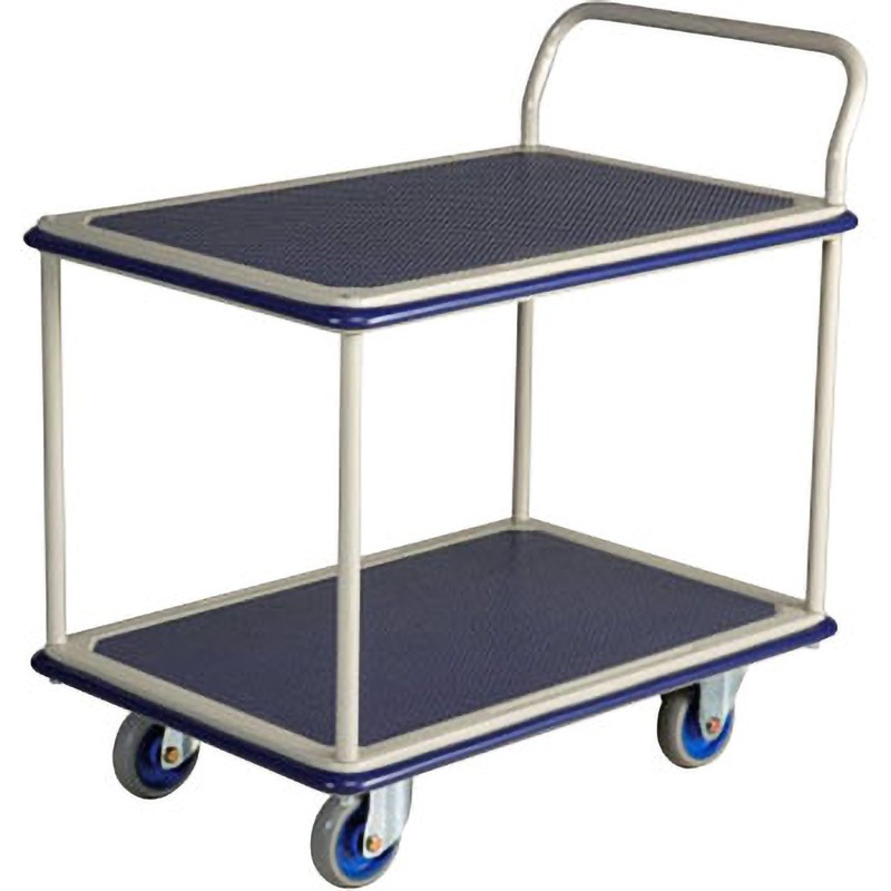 NHT-304(フットブレーキ付き) スチール製台車 金沢車輌 荷重300kg 荷台幅920mm荷台奥行610mm 30,537円