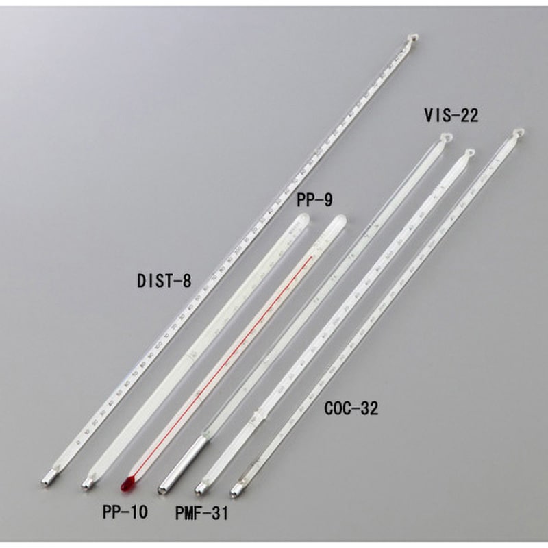 石油類試験用ガラス製温度計(JIS適合)