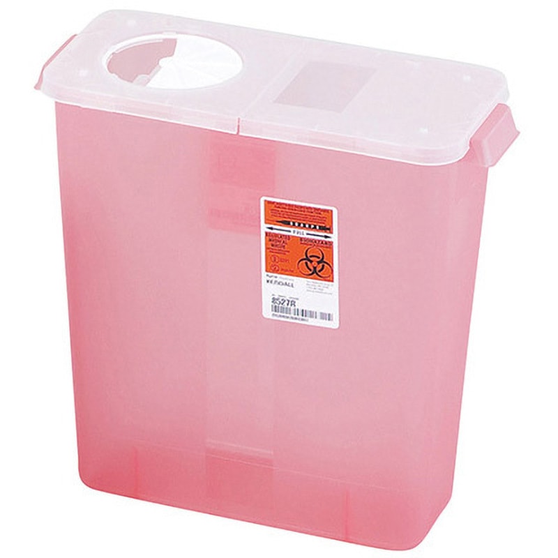 8527R シャープセイフティーコンテナー アズワン 幅344mm奥行150mm高さ