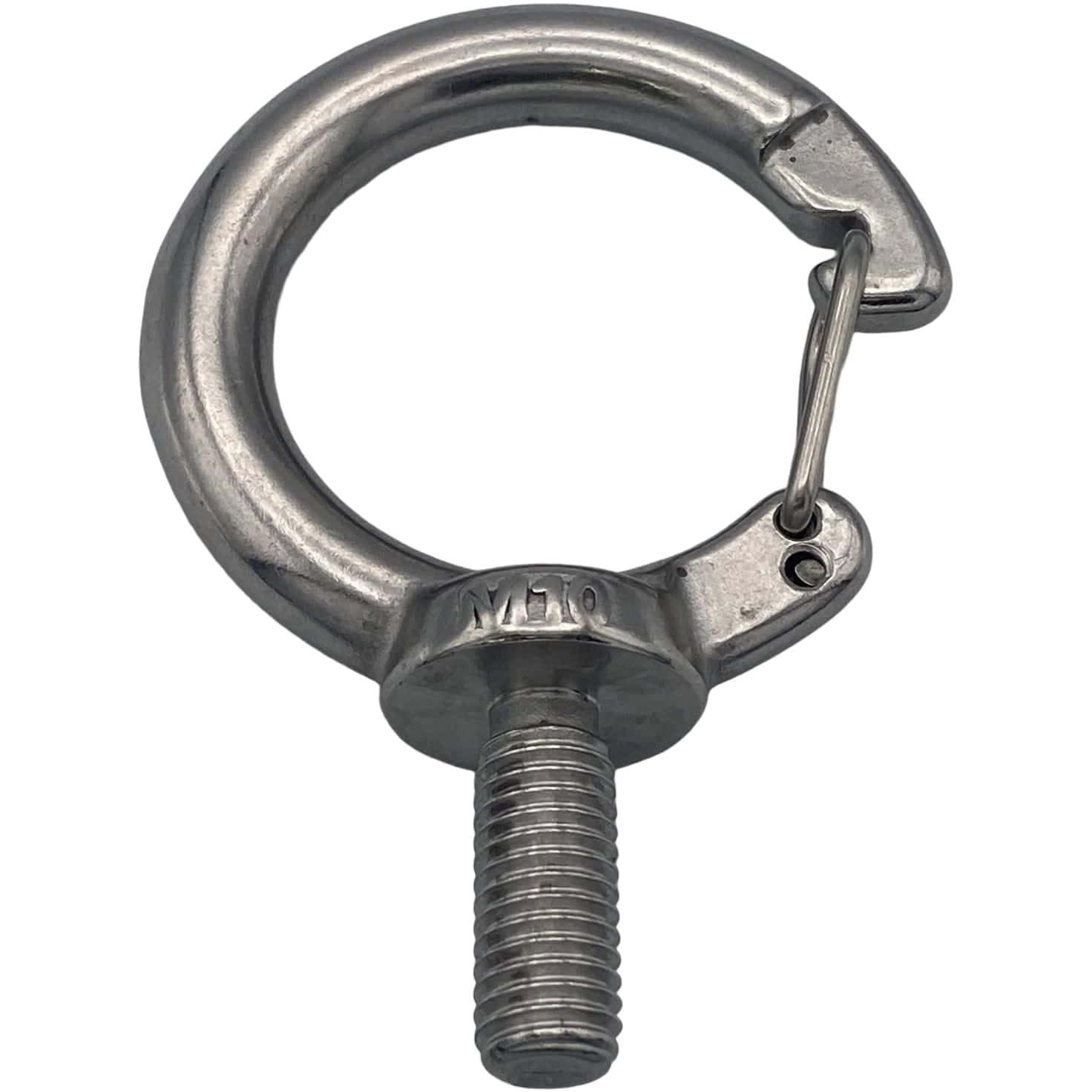 AK17033 アイボルト ステンレス フック付 ラクテム メートル並目 荷重