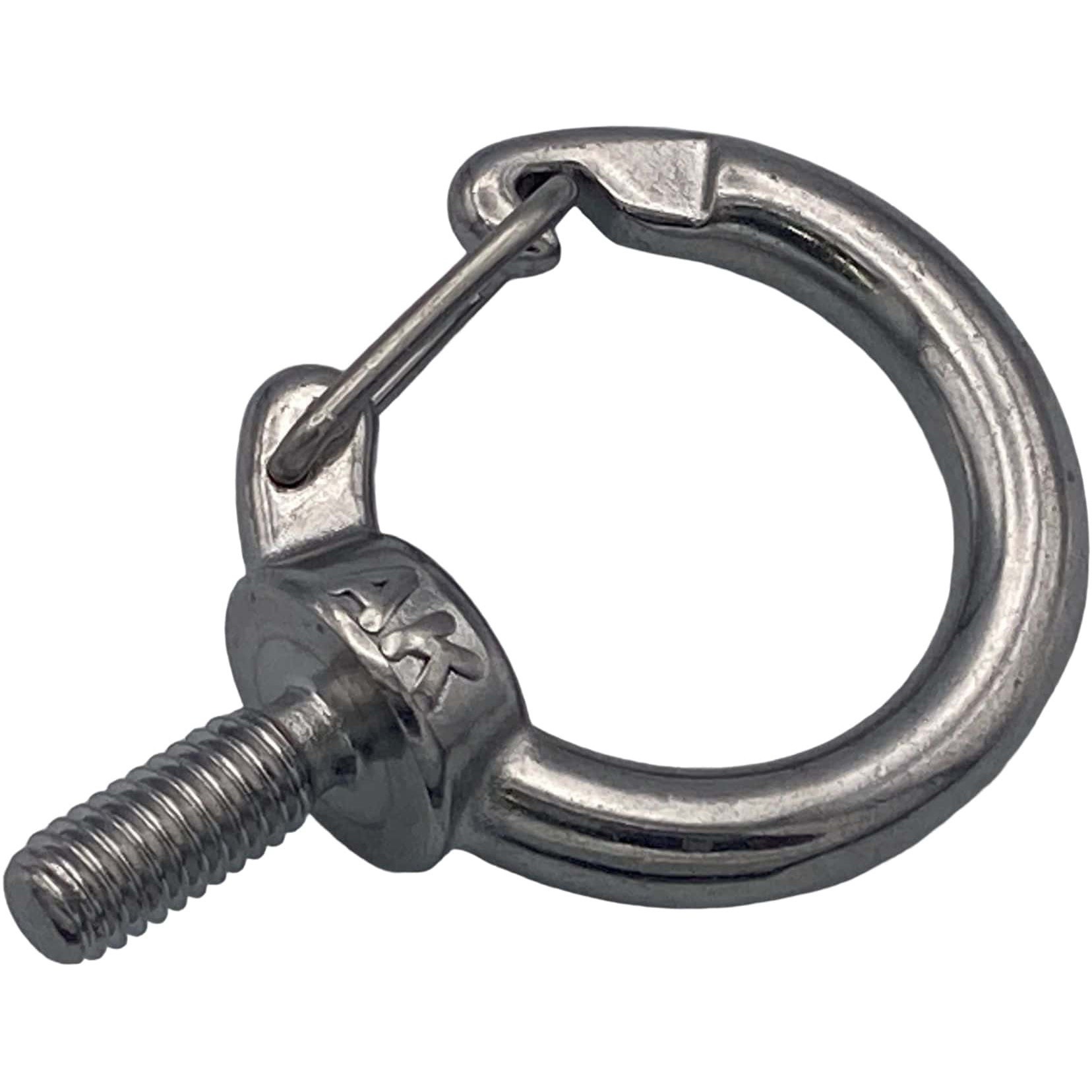 AK17033 アイボルト ステンレス フック付 ラクテム メートル並目 荷重